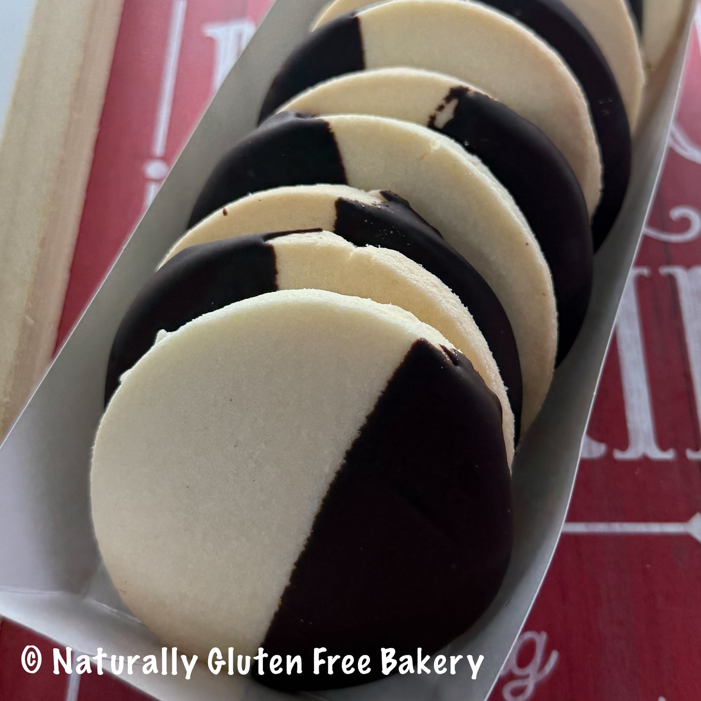 Chocolate Dipped Shortbreads 10 pk