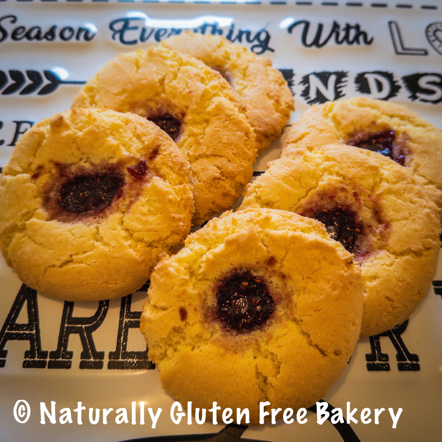 Lemon Jam Jam Cookies 8 pk