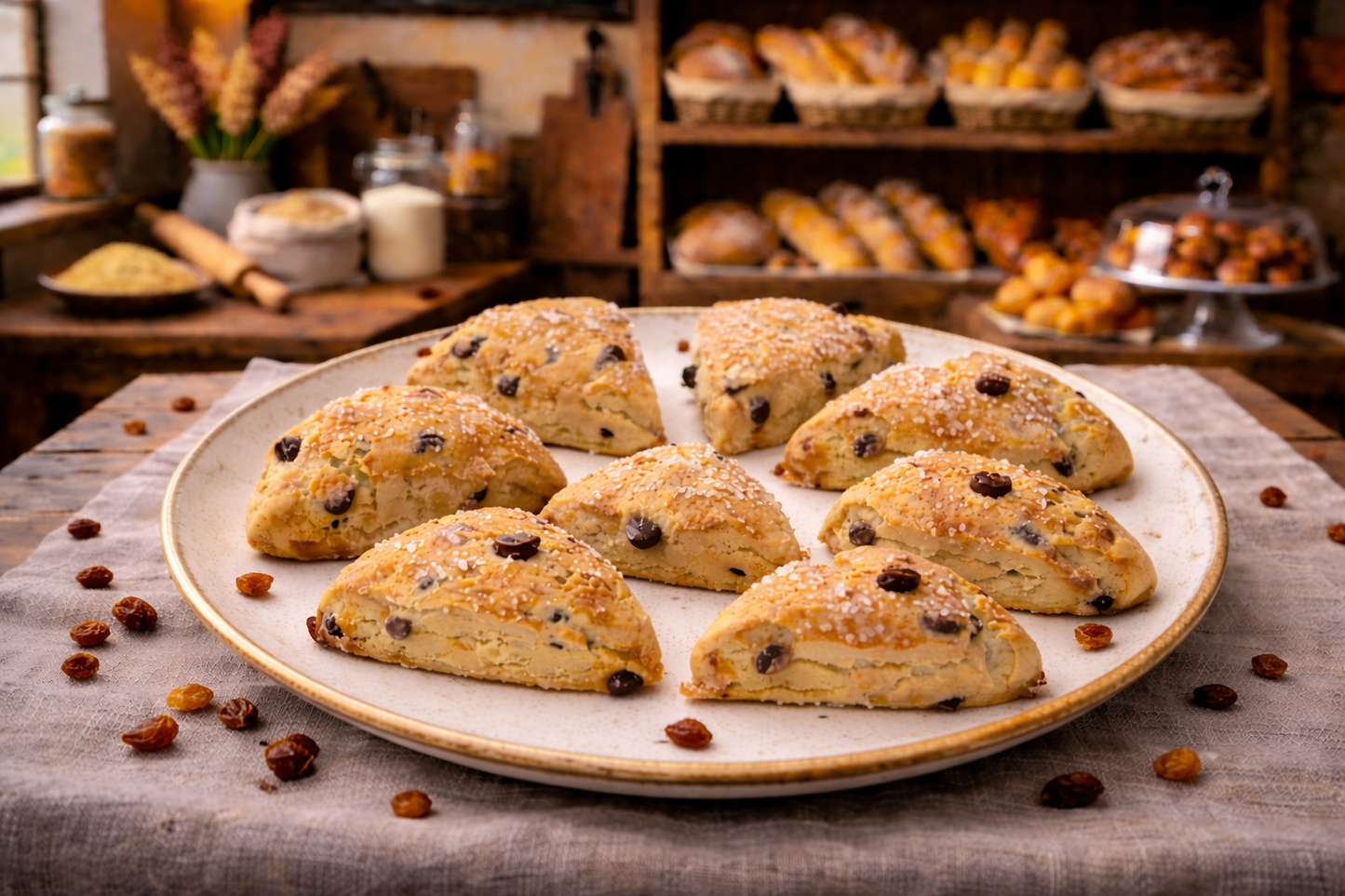 Raisin Scones 4 pack