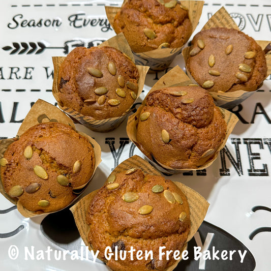 Pumpkin Chocolate Chip Muffins 6pk