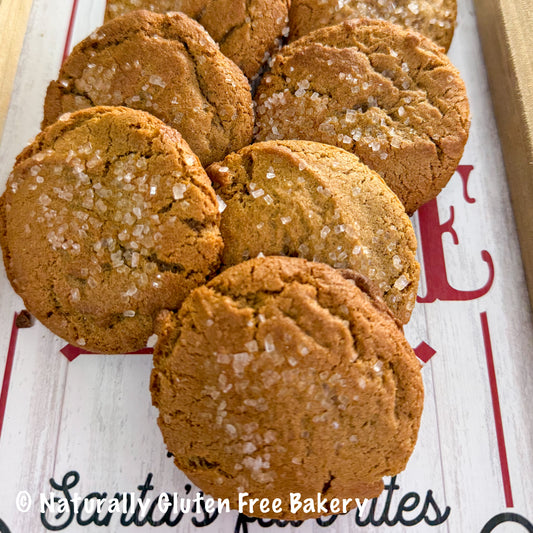 Ginger Crinkle Cookies 8 pk