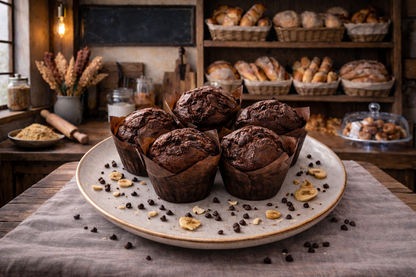 Banana Chocolate Chip Muffins 6pk
