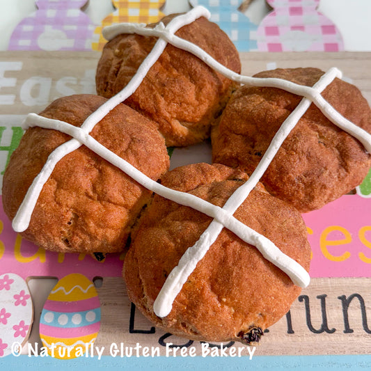 Hot Cross Buns 4 pk