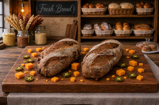 Cheddar Jalapeño Sourdough