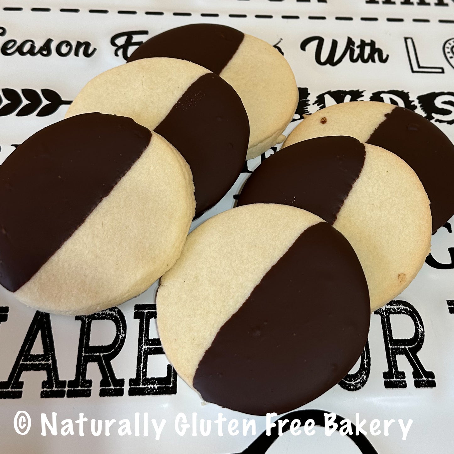 Chocolate Dipped Shortbreads 6PK