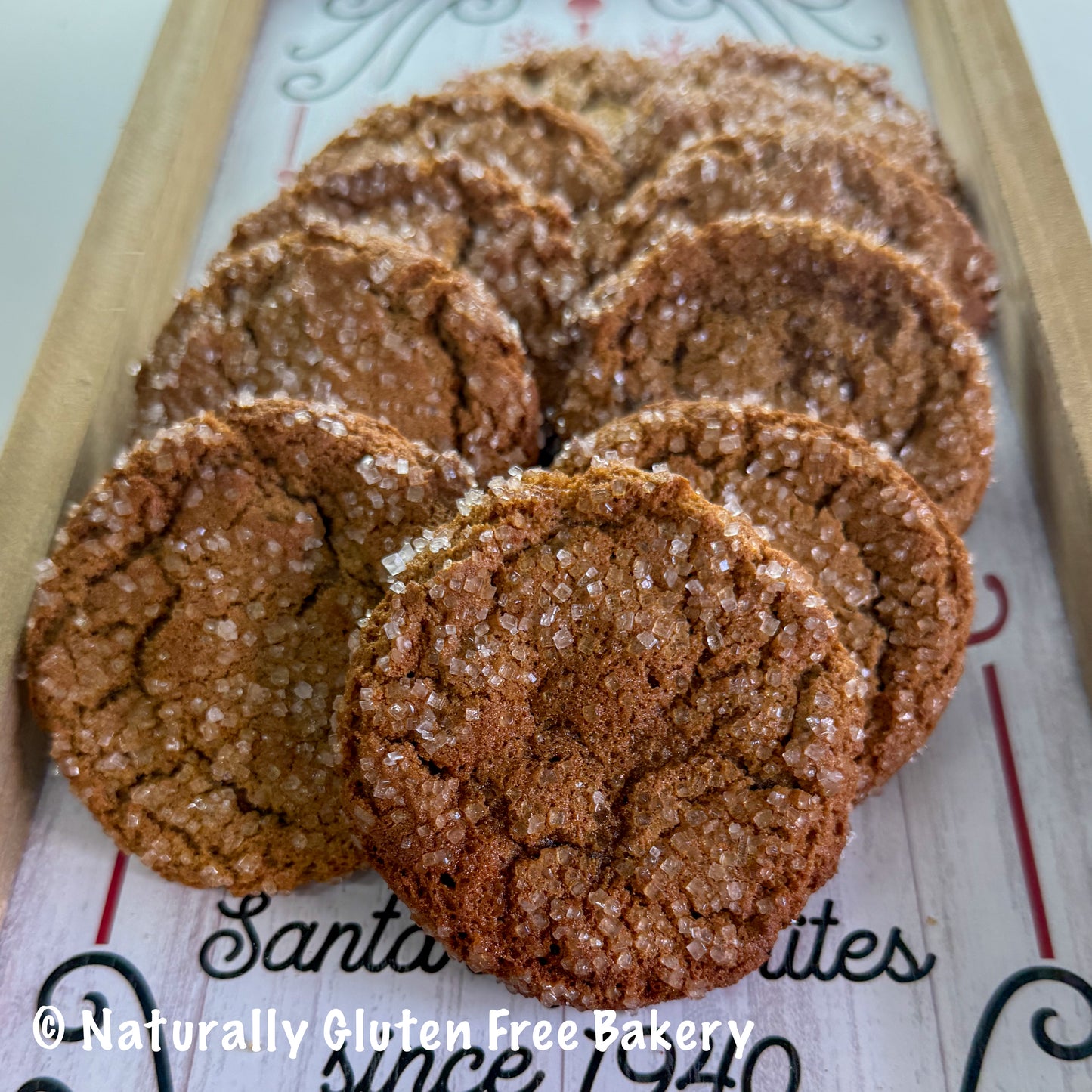 Ginger Crinkle Cookies 10 pk