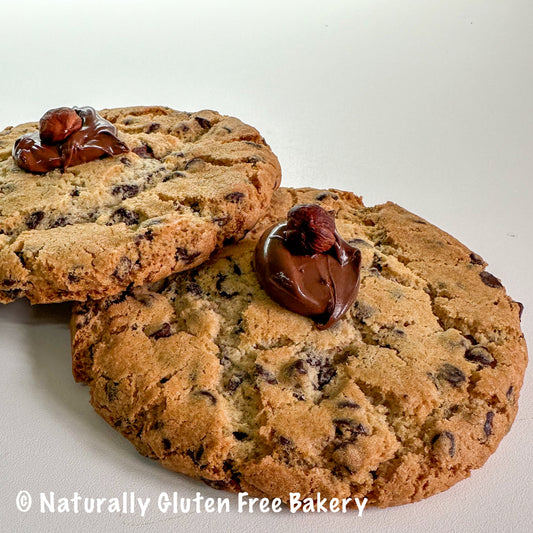 NYC Chocolate Chip Nutella Cookies