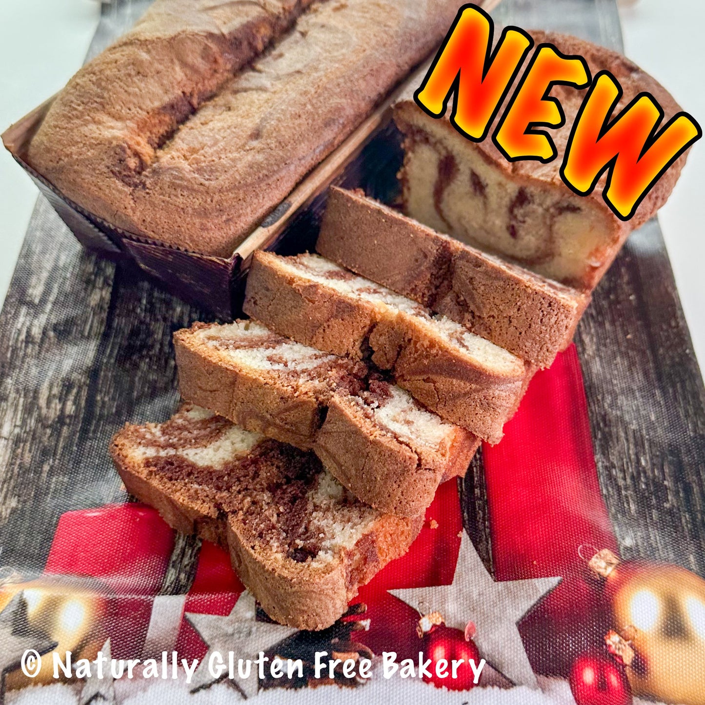 Chocolate Marble Pound Loaf