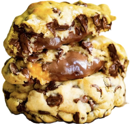 NYC Chocolate Chip Nutella Cookies