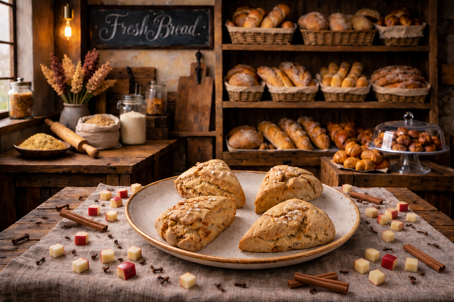 Apple Pie Scones 4 pk