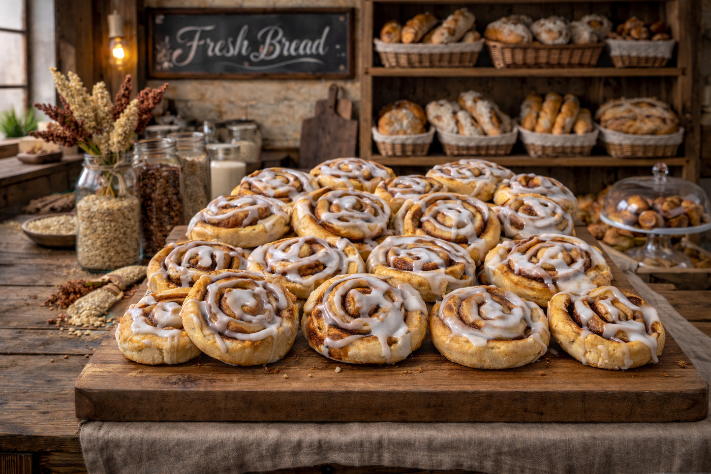 Cinnamon Biscuits (iced) 4pk