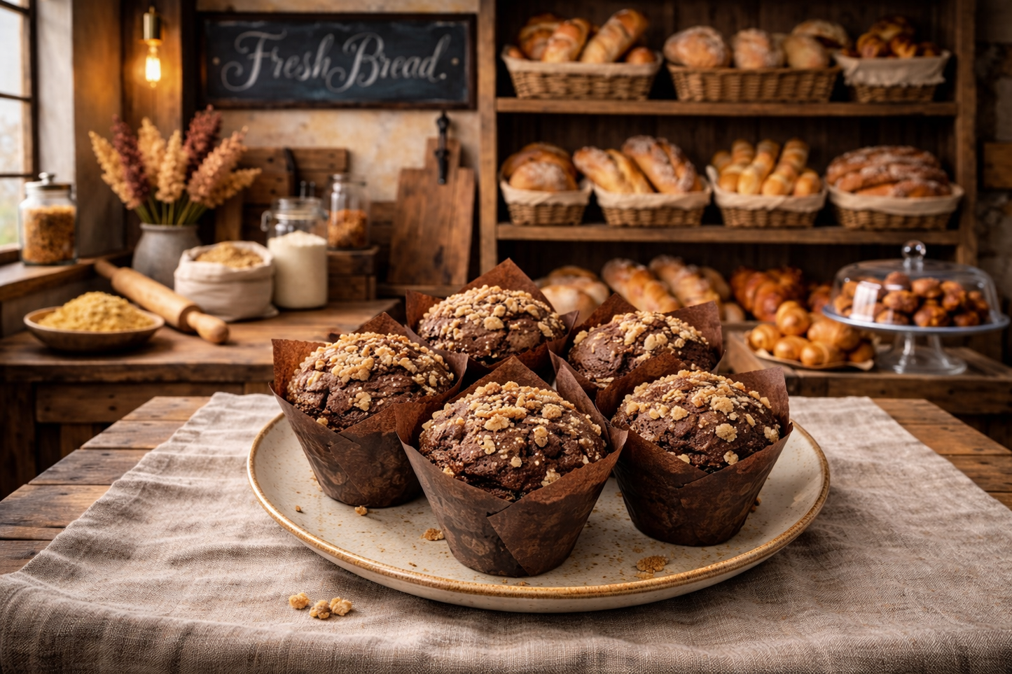 Cinnamon Streusel Muffins 6pk