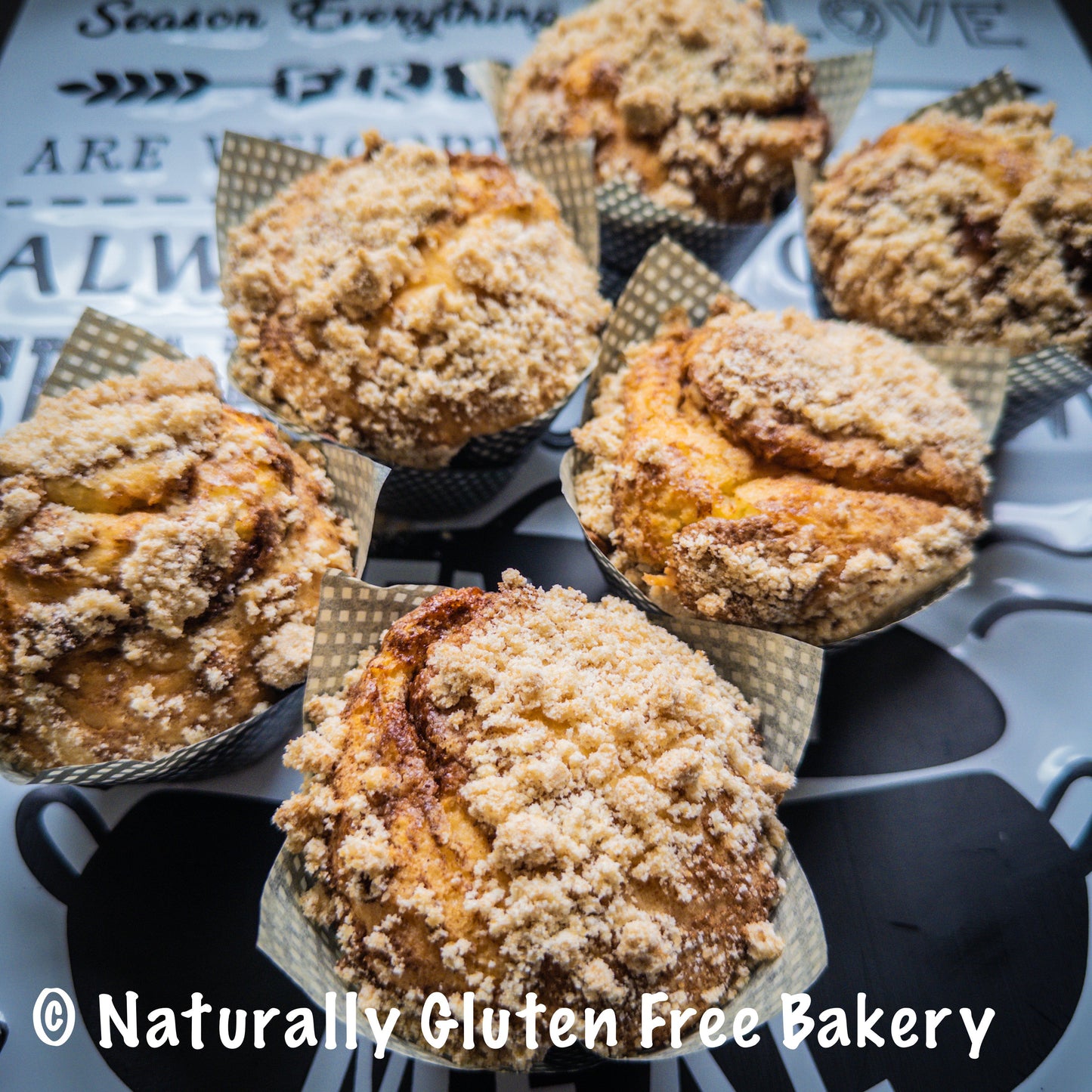 Cinnamon Streusel Muffins 3pk