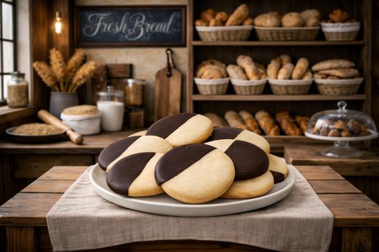 Chocolate Dipped Shortbreads