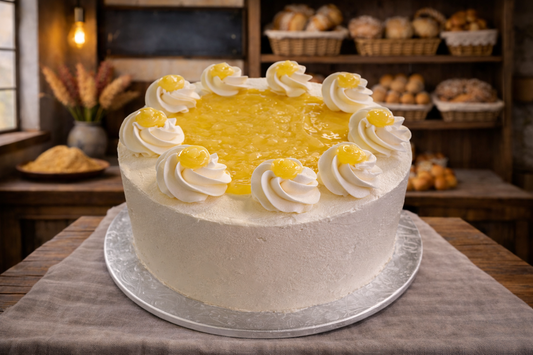 Lemon Drop Dessert Cake 3 Layer