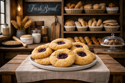 Lemon Jam Jam Cookies 8 pk