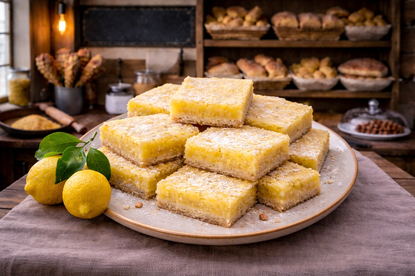 Lemon Squares Boxed 8 pack