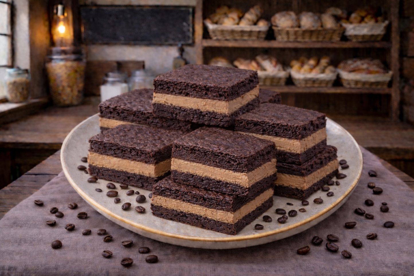Mocha Sandwiches Brownies Boxed