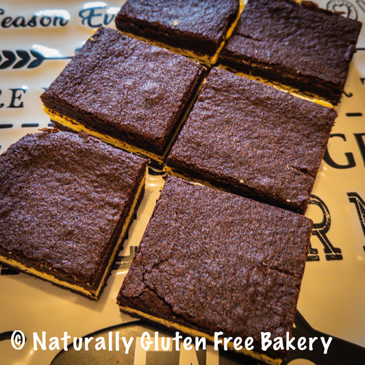 Nanaimo Brownie Sandwiches Boxed