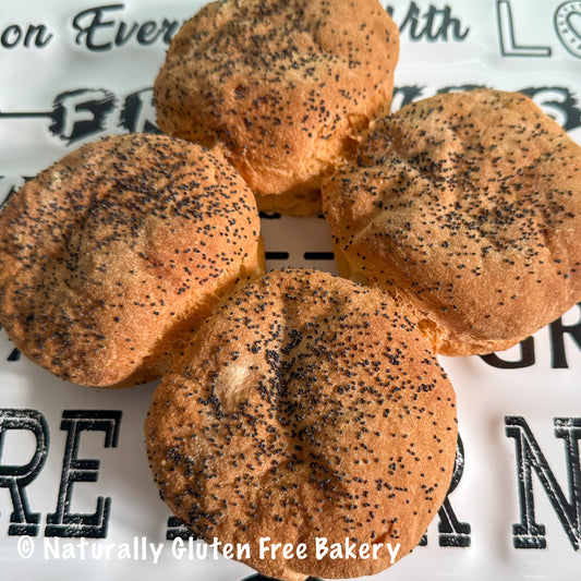 Poppy Seed Burger Buns