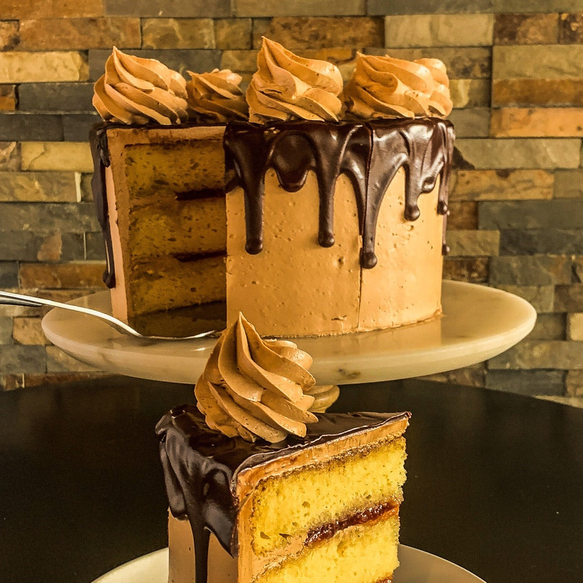 Peanut Butter & Jelly Dessert Cake Naturally Gluten Free Bakery